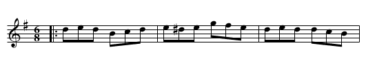 KITTY KICKAWAY - staff notation