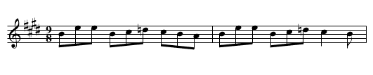 Kitty O'Hea - staff notation