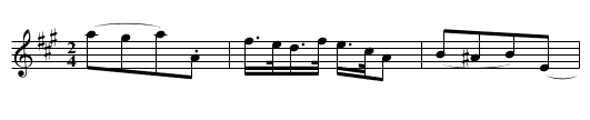 Kitty O'Neill [3] - staff notation