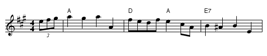 Kitty O'Niel - staff notation