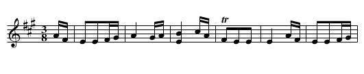 Kitty the Cuckoo - staff notation