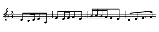 KLEINE BLUMEN KLEINE BLAETTER - staff notation