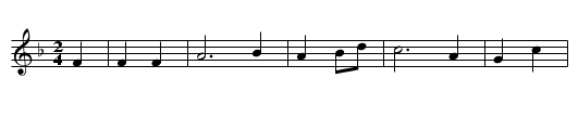 Klostergang (3-11), S. 41 - staff notation
