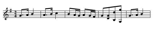Knights of the Garter - staff notation
