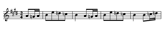 Koenig und Marquise - staff notation