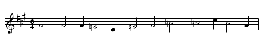 Koennt ich von Herzen singen - staff notation