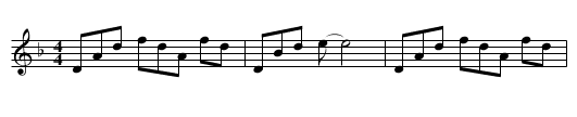 Koga me mama rodila - staff notation