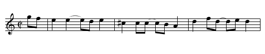 Kohala Mach - staff notation