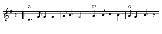 Kol Rina - staff notation
