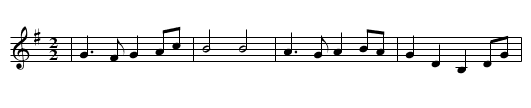 Kommt herab, ihr Himmelsgeister (5-72), S. 72f - staff notation