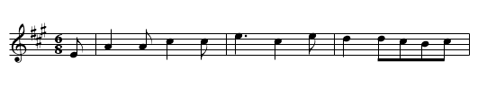 KOMMT LASST UNS SPAZIEREN - staff notation