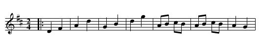 Köra till Särslöv - staff notation