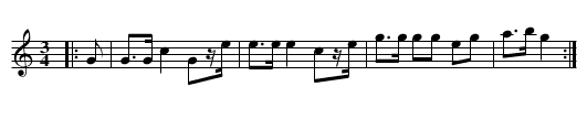 Körepolska - staff notation