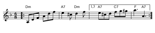 Koskisen Sakarin valssi  #1 - staff notation