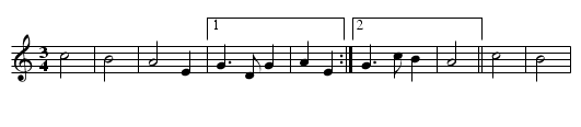 Kratzinger - staff notation