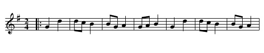 Kulsko Horo - staff notation