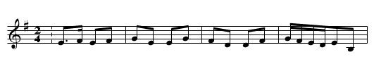Kuppari Eeva - staff notation