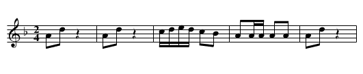 Kürdî Arana?me (Nîmsofyan) - staff notation