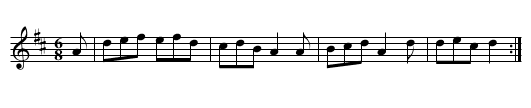 La Bagatelle - staff notation