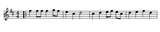 La Bastringue - staff notation