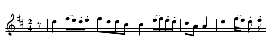 La Bell Catherine. GS.021 - staff notation