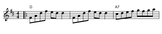 la Belle Cath&eacute;rine - staff notation