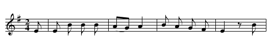 La bergère aux champs - staff notation