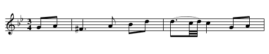 La Buena Vara (CT 166) - staff notation