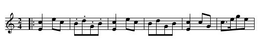 La Buona Figuiliola __ Lady Jean Murray's Dance - staff notation