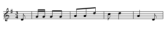 La Calhe - staff notation
