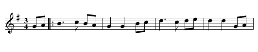 la Chaumeilloise - staff notation