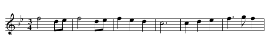 la Crouzado - staff notation