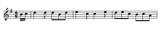 La Damoselle. - staff notation