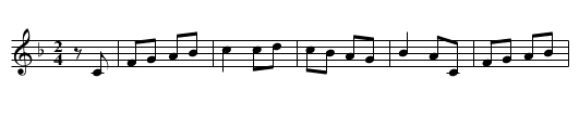 La Dragona - staff notation