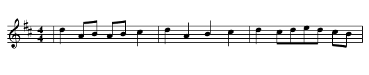 La Farruquina - staff notation