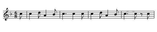 La fille à la rivière - staff notation