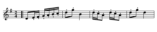 La FINALE - staff notation