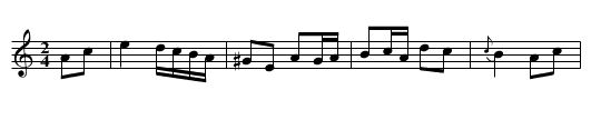 La Genoisse - staff notation