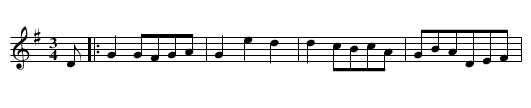 La GRENOUILLE - staff notation
