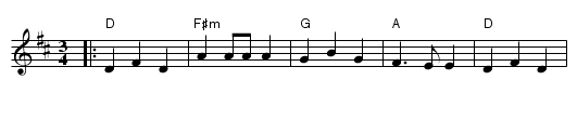 la Mariane - staff notation