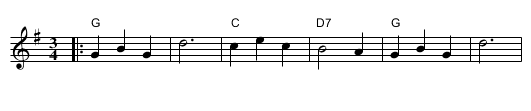 la Marianne - staff notation