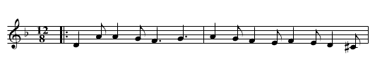 La Matelotte - staff notation