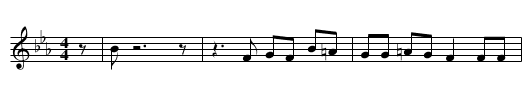 La Montfarine - staff notation