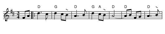 La Panderetera (Arrg. D) - staff notation