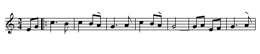 La Panderetera - staff notation