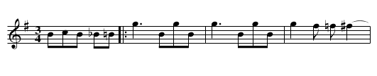 La Partida - staff notation