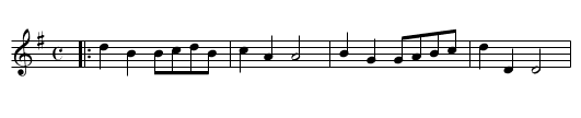 La Piere Fritoisse - staff notation