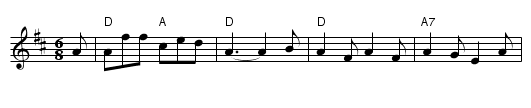 La Poule - staff notation