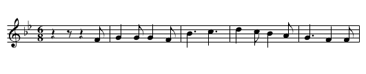 La prise de Mantoue - staff notation