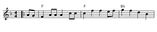La Russe  (F/C) - staff notation